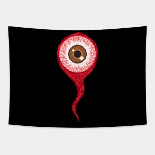 Eyeball Pixel Art Tapestry