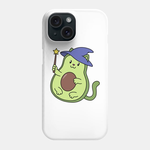 Avocado Cat Phone Case by SunsetSurf