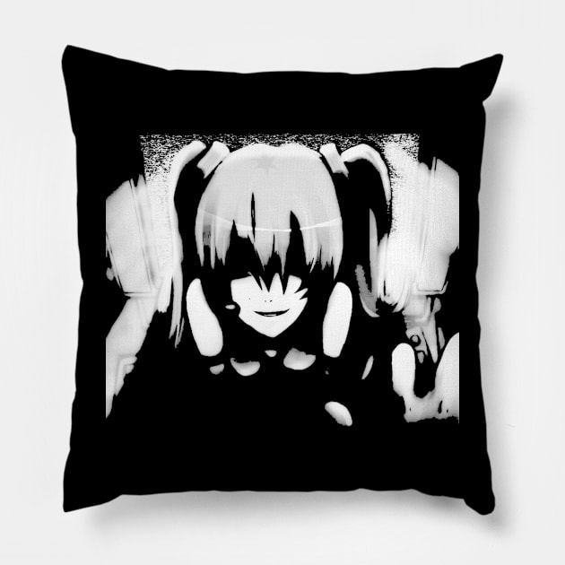 Virtual Love / Patient 003 Pillow by thirdsickhall