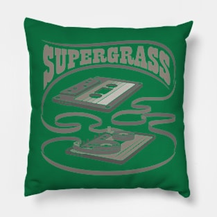 Supergrass - Exposed Cassette Pillow