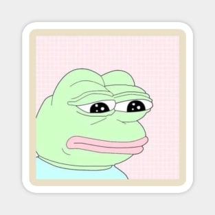 Pastel Pepe Magnet