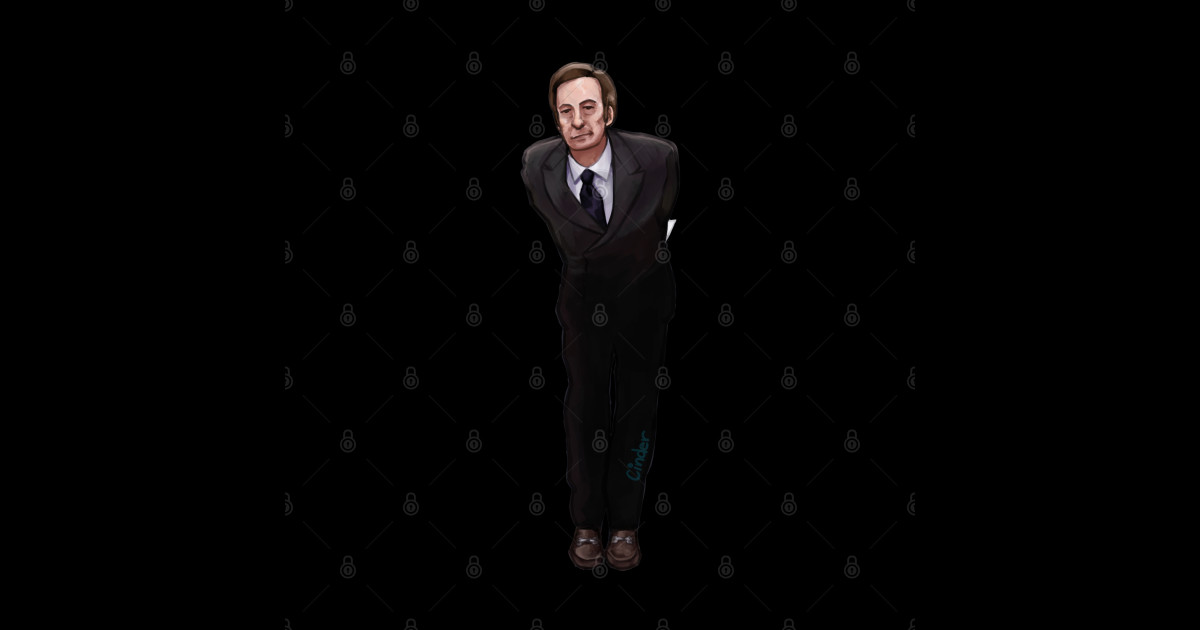 Saul Goodman Anime Girl Pose Better Call Saul Sticker TeePublic