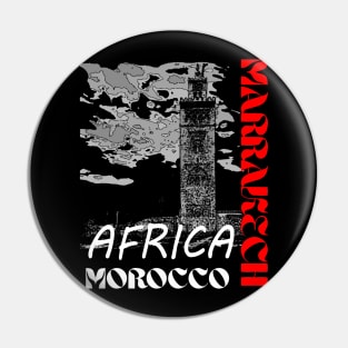 Marrakech, Africa Pin