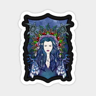 Amphitrite goddess of the sea full color Magnet