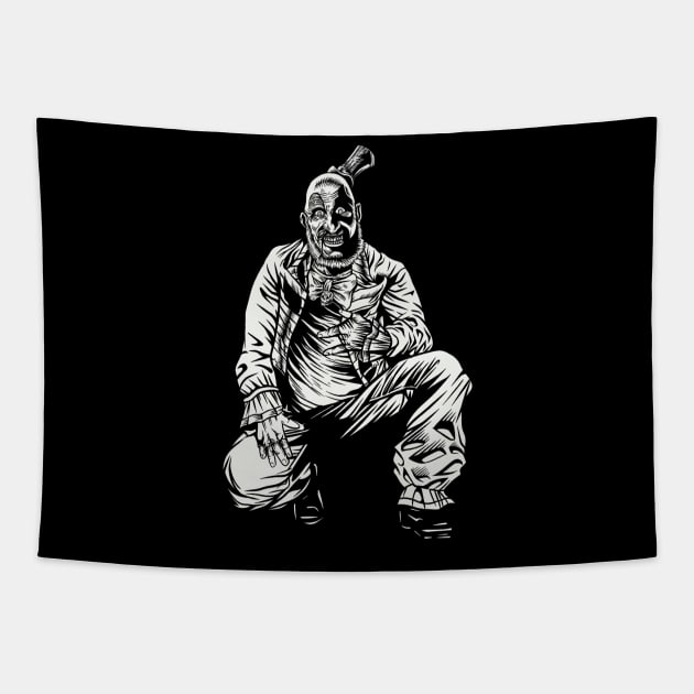 Captain Spaulding Tapestry by Mikeywear Apparel