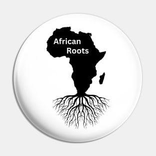African Roots Pin