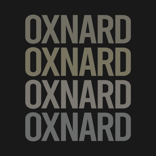 Gray Text Art Oxnard by flaskoverhand