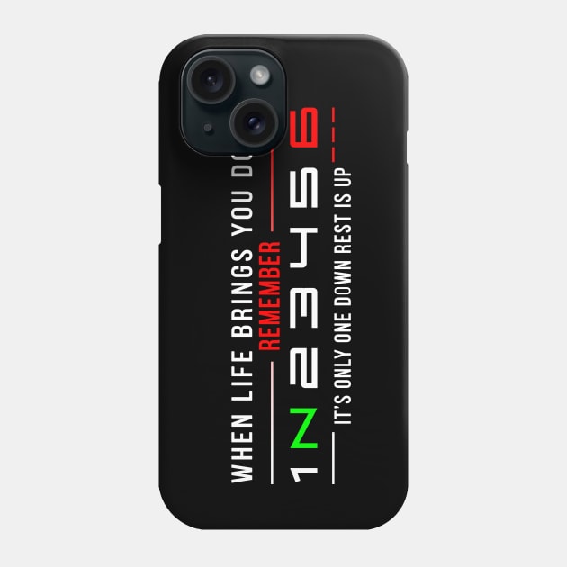 1N23456 Motorcycle Phone Case by biggeek