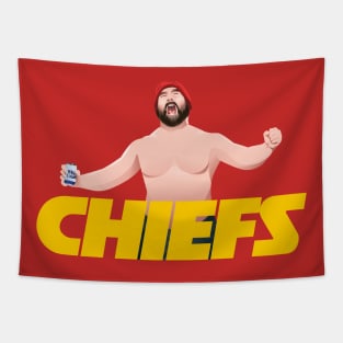 Jason Kelce - Chiefs Tapestry