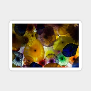 Glass Jelly Fish Magnet