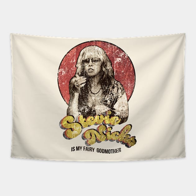 Stevie Nicks Is My Fairy Godmother Tapestry by OcaSign