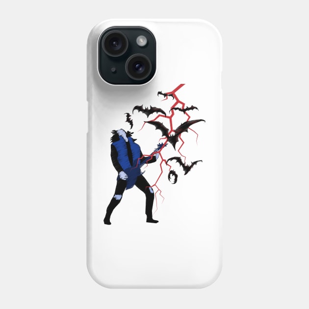 Eddie playing guitar Phone Case by clad63