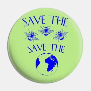 Save The Bees Pin