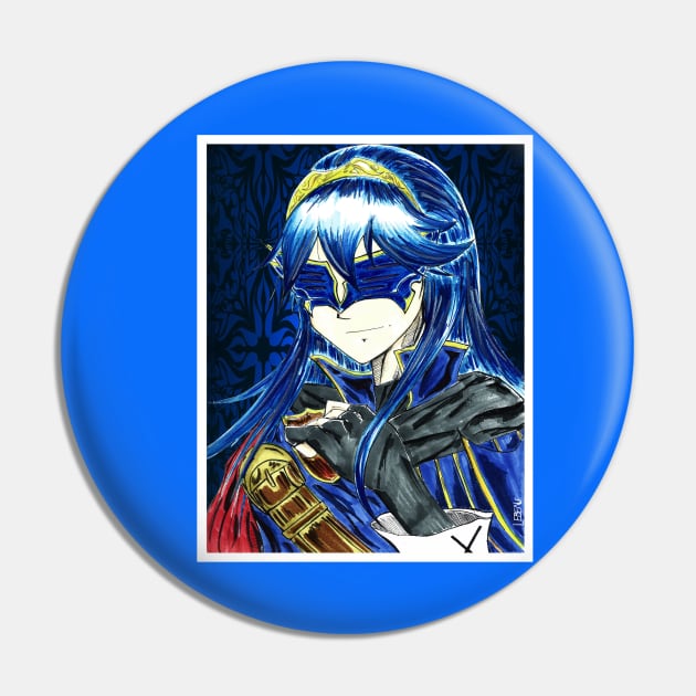 the blue knight in armor of magic anime style art ecopop Pin by jorge_lebeau
