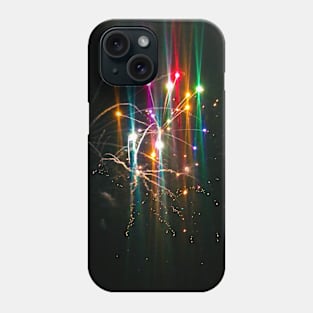 Firework Rainbow Nebula Phone Case