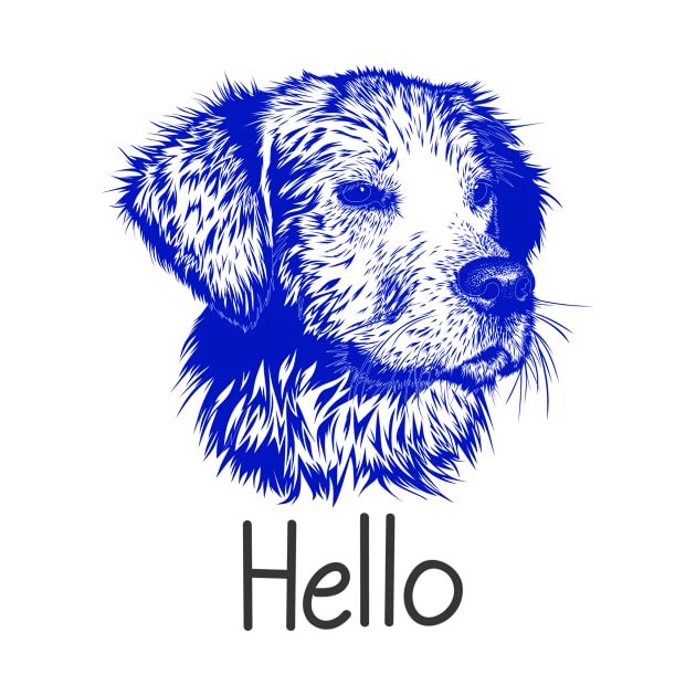 Hello Dog by Look11301