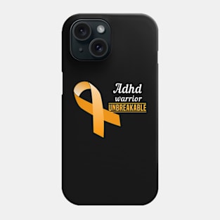 I'm an ADHD Warrior ADHD Awareness Phone Case