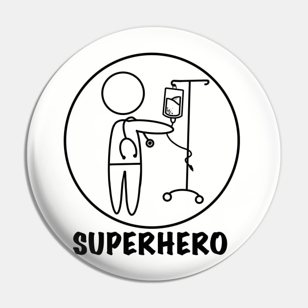 Male nurse superhero Pin by drew.art