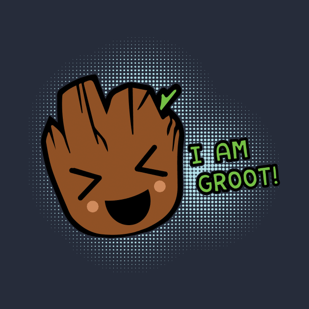 Guardians Of The Galaxy I Am Baby Groot by Nova5