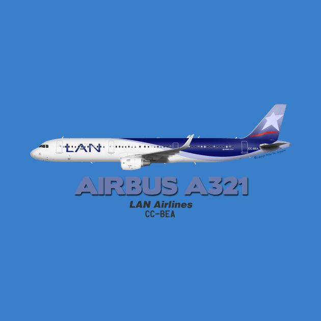 Airbus A321 - LAN Airlines by TheArtofFlying