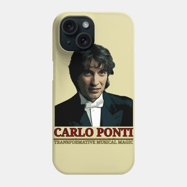 Carlo Ponti Jr - Transformative Magical Music Phone Case by Flower'Animals Studiost