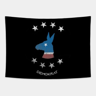 Democrat-Donkey-politic Tapestry