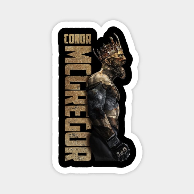 King Conor Mcgregor Magnet by chjannet