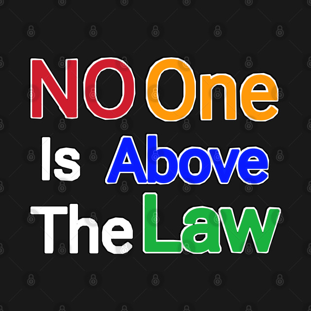 No One Is Above The Law - Back by SubversiveWare