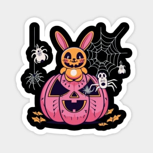 Halloween Rabbit Magnet