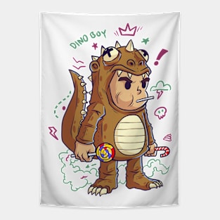 Dino Boy Tapestry