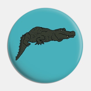 Caiman Pin