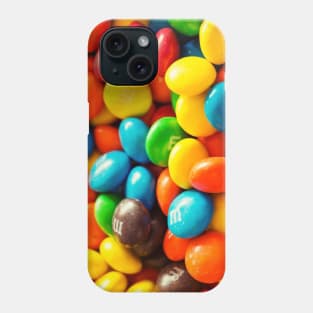 m & Ms chocolate Phone Case