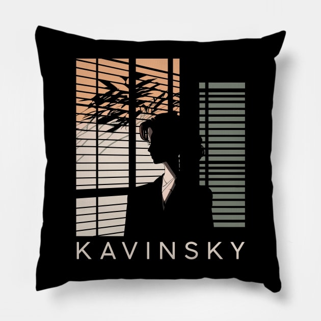 Kavinsky  • • Retro Style Original Fan Design Pillow by unknown_pleasures