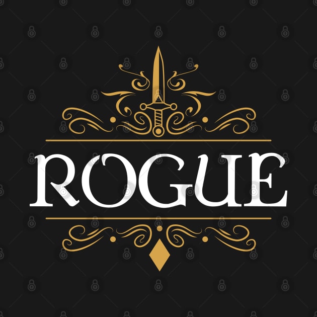 RPG Rogue Rogues WoW Dungeons Crawler and Dragons Slayer by pixeptional