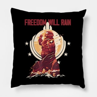 Freedom Will Rain Hell of Diver Helldiving Lovers Pillow