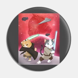 Cats Wars Pin