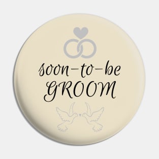 Soon to be Groom Pin