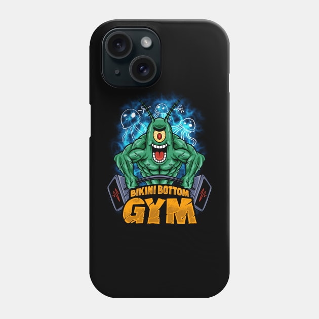muscle evil Phone Case by spoilerinc