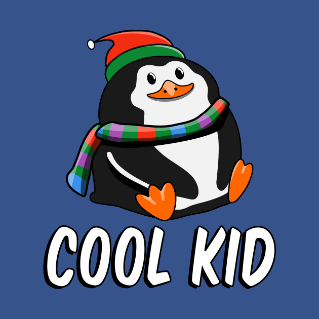 Cool Kid Cute Penguin by TGprophetdesigns