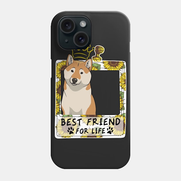 Best Friend For Life T shirt For shiba inu Lovers Phone Case by Elsie