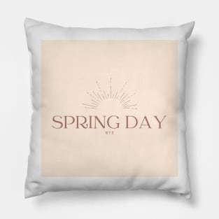 BTS spring day Pillow