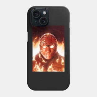 Friday the 13th Jason Voorhees Slasher Halloween Mask Phone Case
