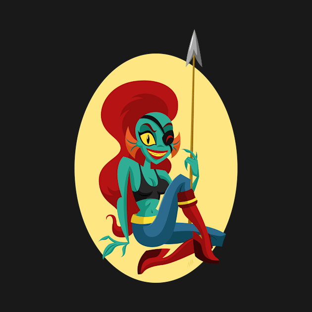Undyne by nocturnallygeekyme