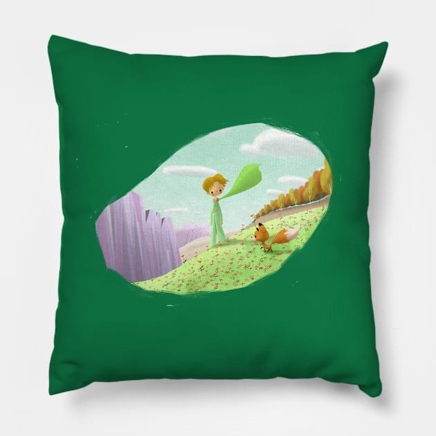 The Little Prince Pillow by davidpavon