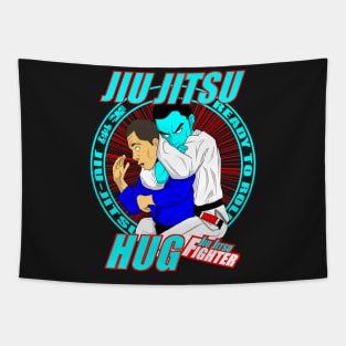 Jiu Jitsu Hug Tapestry