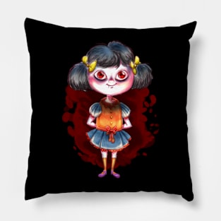 Vampire Girl Pillow