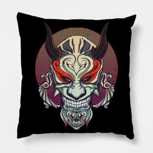 Samurai Mask Pillow