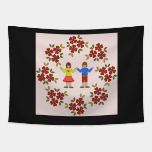 Children of the World Unite Tapestry