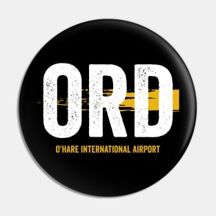 ORD Airport Codes Chicago International Airport Pin