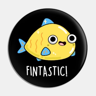 Fintastic Cute Fish Pun Pin